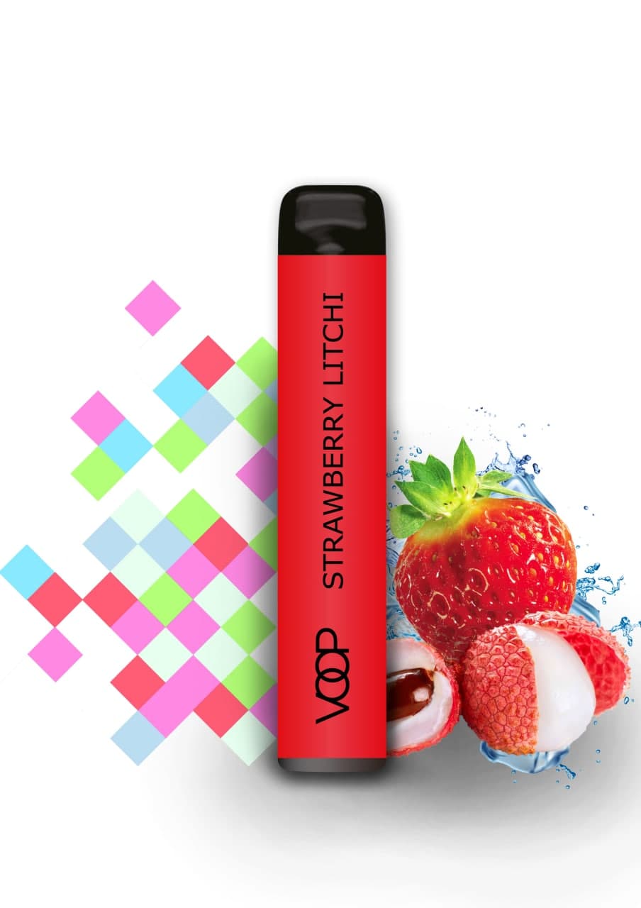 «VOOP STRAWBERRY LITCHI» (ПОЛУНИЦЯ – ЛІЧІ)